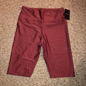 Spandex biker shorts